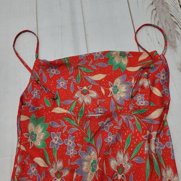 RESA Red Floral Maxi Dress - Picture 7 of 7